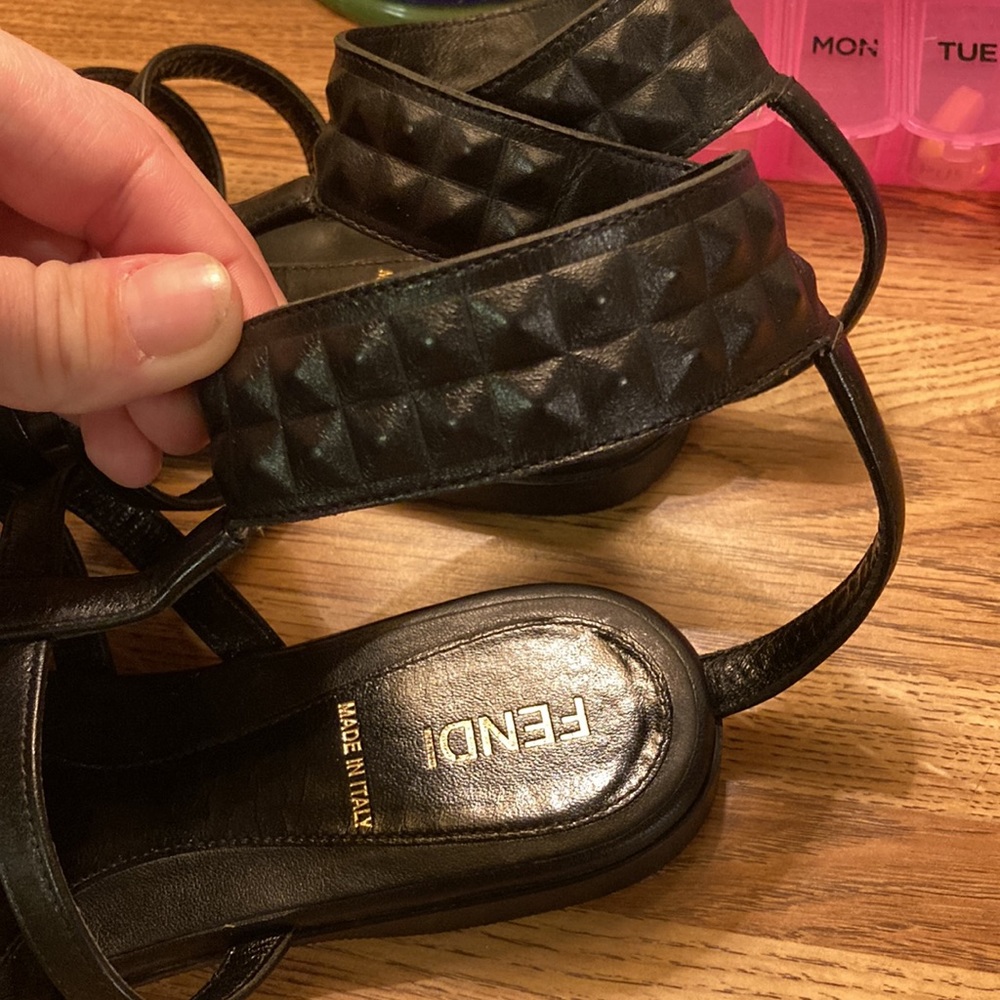 FENDI Diana Gladiator Sandals - Picture 6 of 10